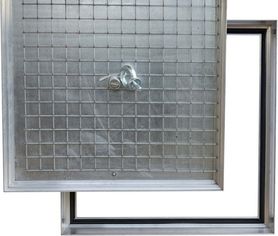 Напольный люк Премиум 50 мм 2 створки Напольный люк Премиум 50 мм 2 створки