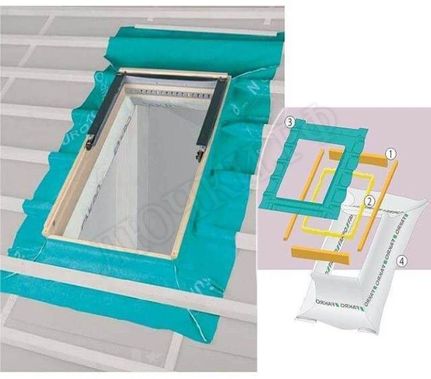 Оклад ESV для плоских кровельных материалов 550*980 Оклад ESV для плоских кровельных материалов 550*980