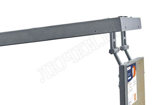 Люк под плитку Нажимной Железяка, 2 створки Люк под плитку Нажимной Железяка, 2 створки