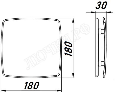 Вытяжной вентилятор Awenta System+, Silent, 125, KWS125T, PNI125, Нержавеющая сталь Вытяжной вентилятор Awenta System+, Silent, 125, KWS125T, PNI125, Нержавеющая сталь