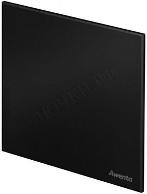 Вытяжной вентилятор Awenta System+, Silent, 125 KWS125M, Trax, PTCB125M, Чёрный матовый, пластик Вытяжной вентилятор Awenta System+, Silent, 125 KWS125M, Trax, PTCB125M, Чёрный матовый, пластик