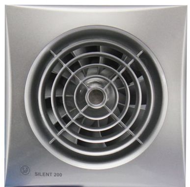 Вытяжной вентилятор SILENT-200 CZ SILVER Вытяжной вентилятор SILENT-200 CZ SILVER